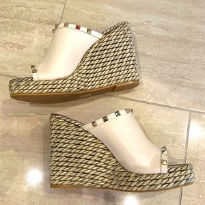 Valentino platform wedges